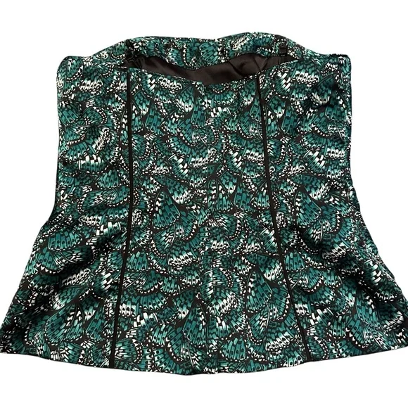 Y2K White House Black Market Butterfly Corset Top Size 00 - Picture 2 of 7